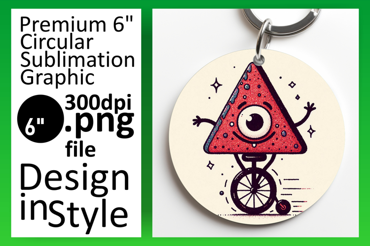 Trendy Round Design Car Coaster PNG , Monster