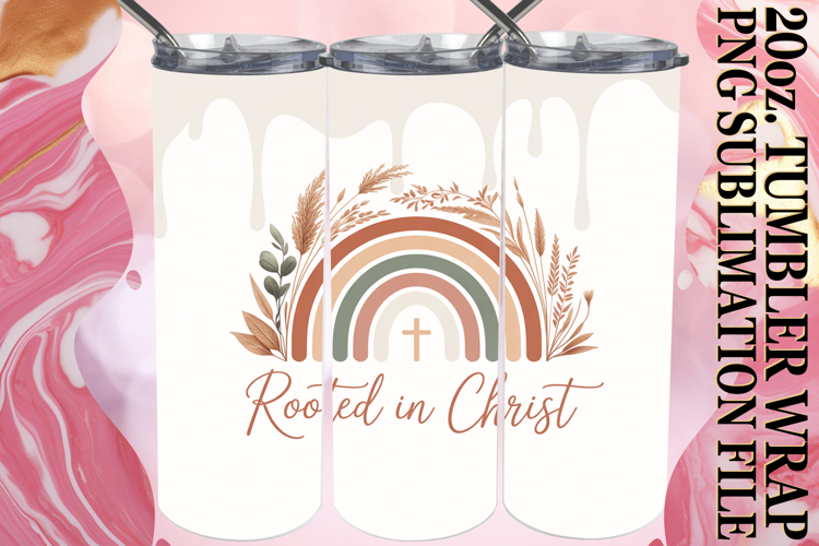 Sweet Joy 20oz tumbler wrap, Christian