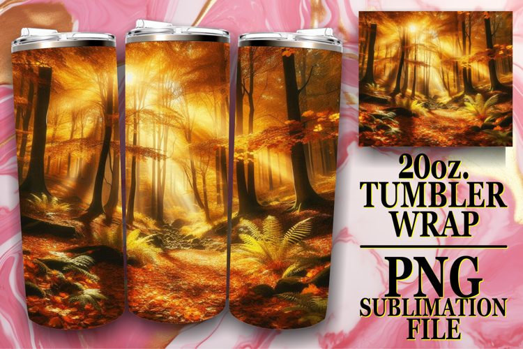 Thanksgiving Tumbler Wrap Image 17