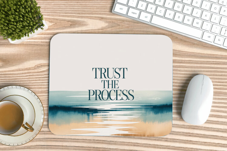 Inspirational Quotes Mouse Pad, Motivational PNG Sublimation example image 1