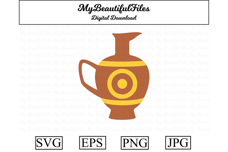 jug SVG - Cute jug SVG, EPS, PNG and JPG