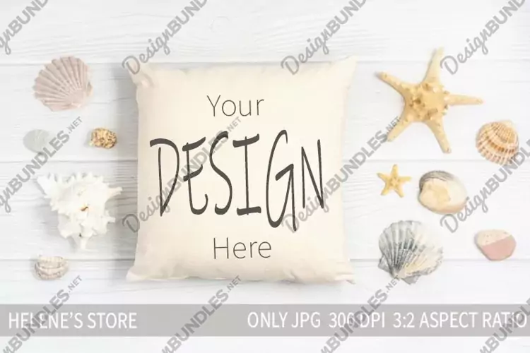 Pillow mock up | White pillow mockup| Coushion mockup | jpg
