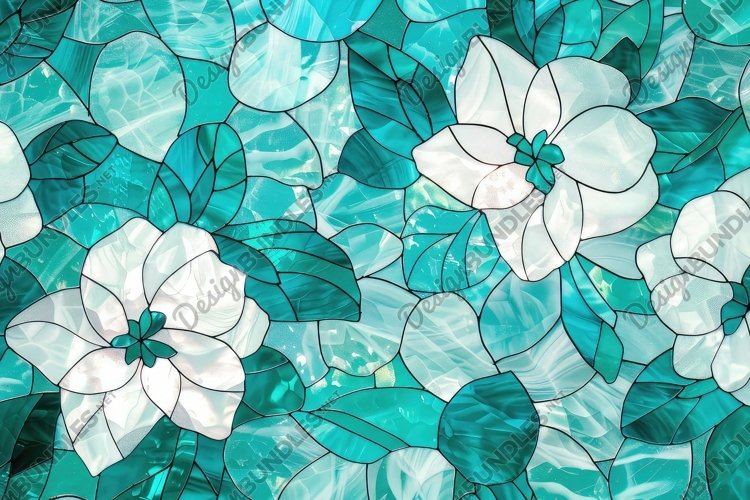 Stained Glass Texture Image 21