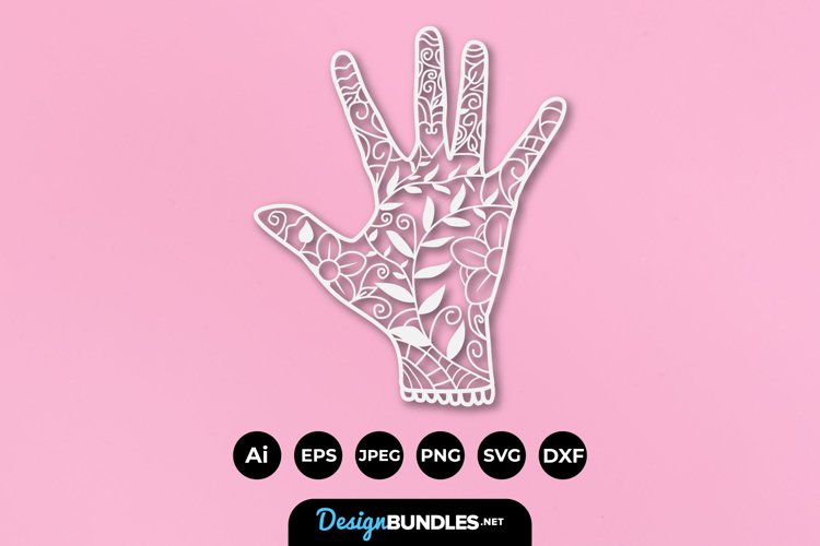 Hand Svg Image 9
