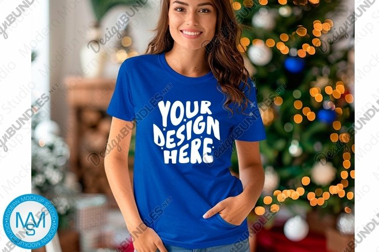 White Tshirt Mockup Image 20