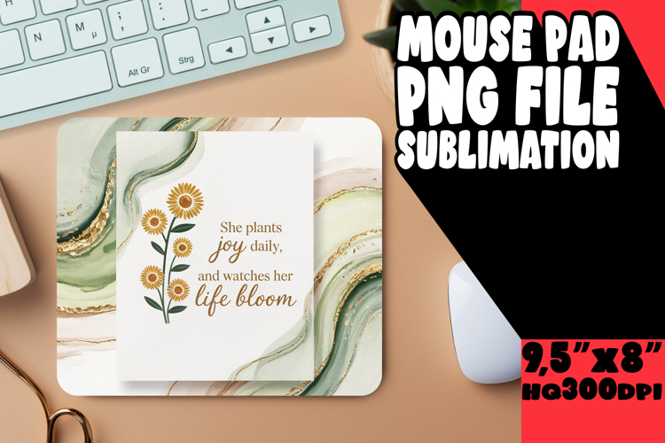 Timeless Desk Pad Sublimation, Religious