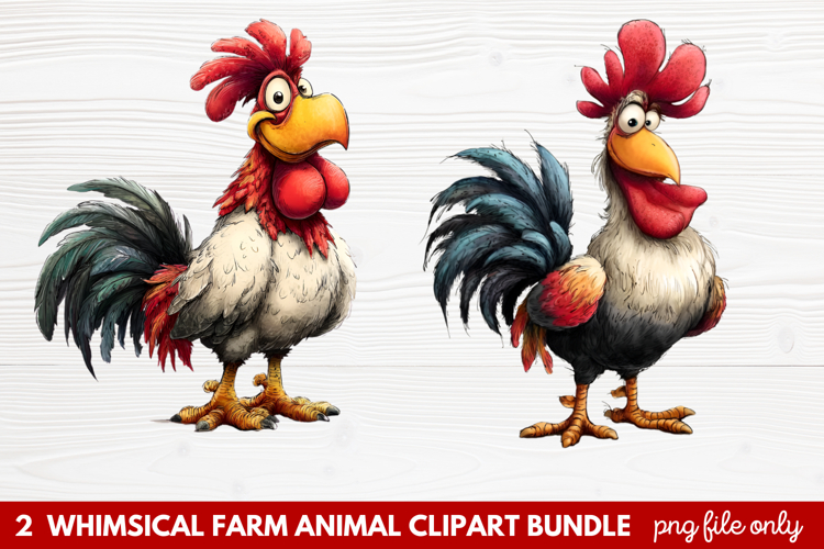 Farmhouse Animals Clipart Image 18