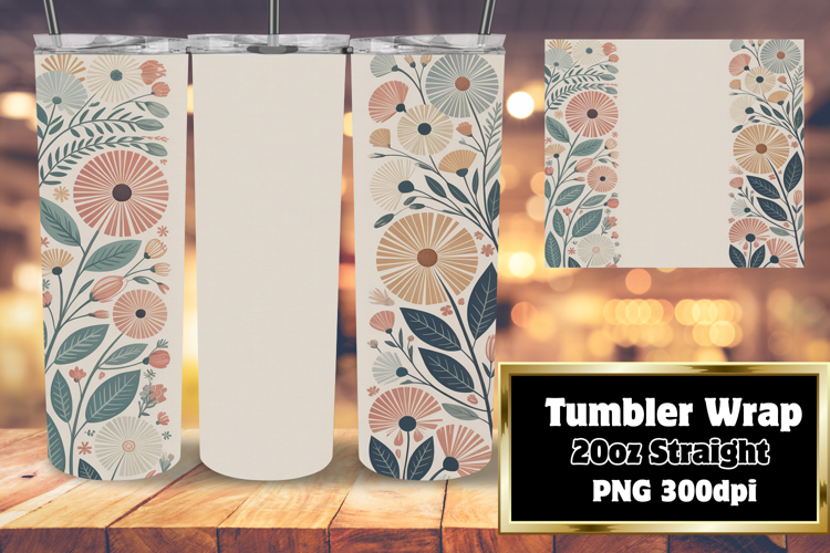 BEAUTIFUL 20oz Tumbler Design for Gifts , Flowers