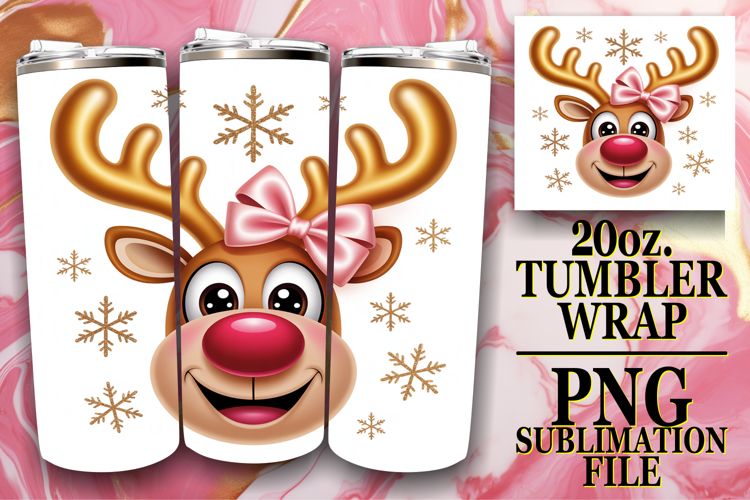 Christmas Tumbler Wrap Image 15