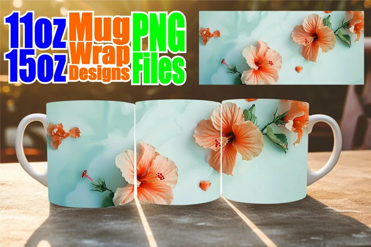 Fresh Petal Cup: Springtime Sublimated Design