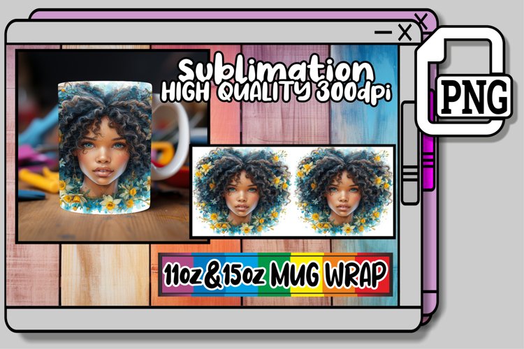 Empowering Woman Portrait 11oz   15oz Mug Options