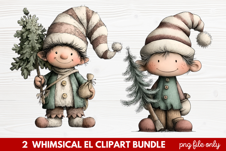 Cute Elf Clipart