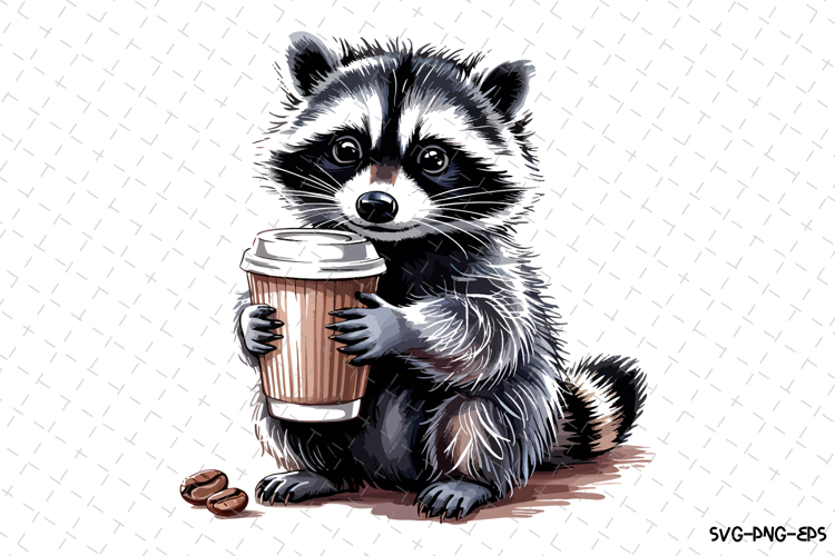 Raccoon Silhouette Image 10