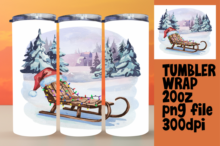 Christmas Tumbler Wrap Image 13
