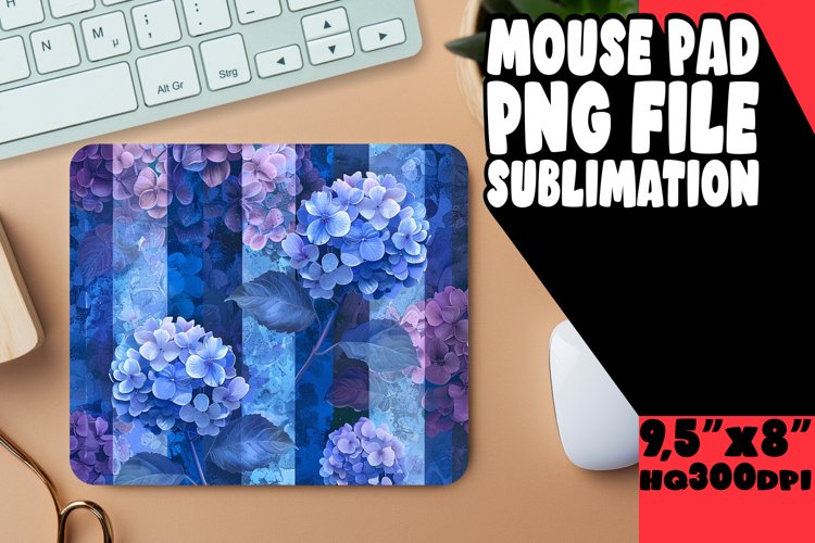 Vibrant Blossom Desk Mat - Vibrant Workspace Accessory
