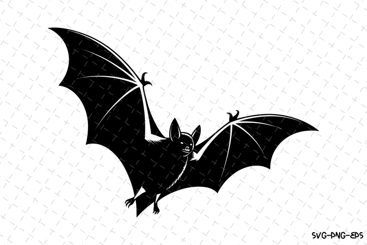 Halloween Bat Silhouette Image 24