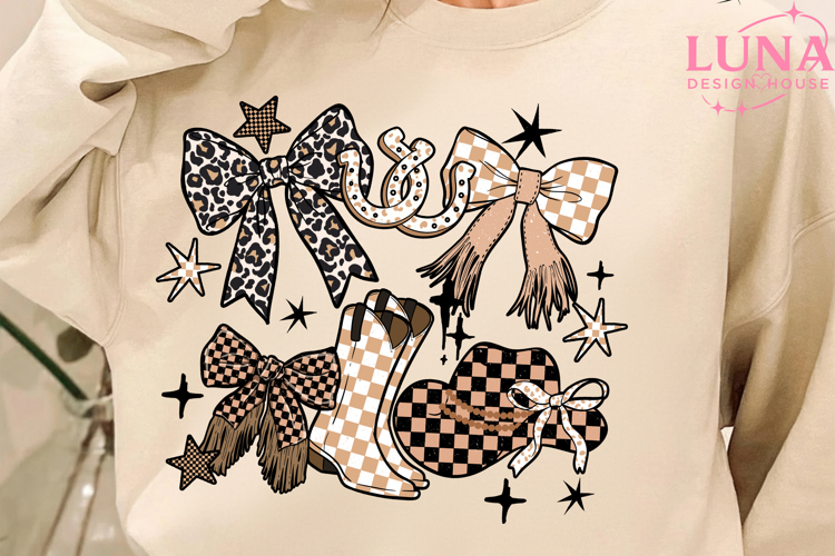 Howdy Coquette Bow,Coquette Bow PNG, Coquette PNG