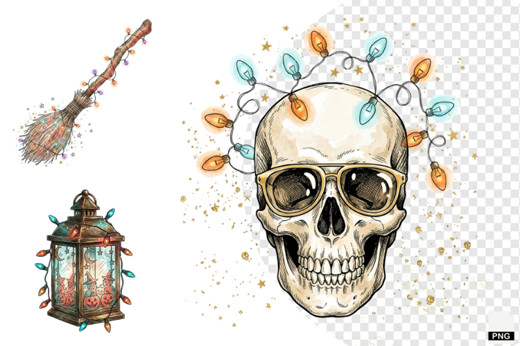 Pastel Halloween Clipart