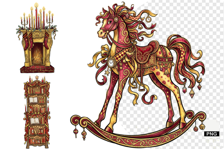 Whimsical Christmas Clipart