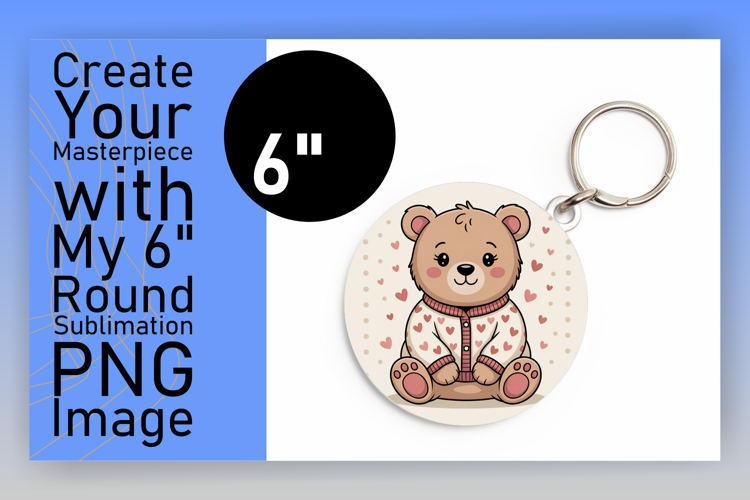 Artful Round Design Coaster Template , Valenines Animals