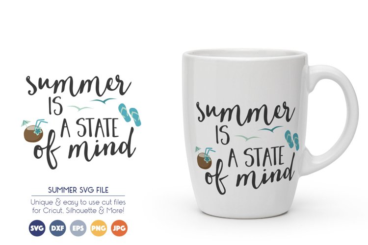 Summer SVG Cut Files example image 1