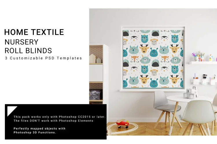 Kids Room - Roll Blind Set