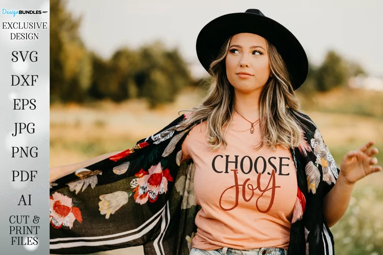 Choose Joy - Sign - Shirt - Tumbler