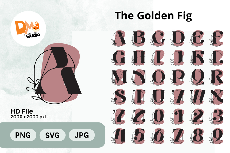 The Golden Fig Monogram