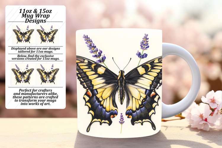 Delicate Wings: Spring Mug - 11oz   15oz