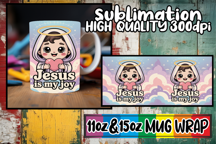 Splendid days sublimation mug wrap, Christian