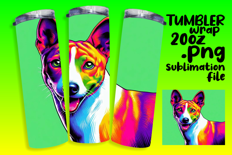 ELEGANT 20oz Tumbler Wrap for Creative Gifts , Dog
