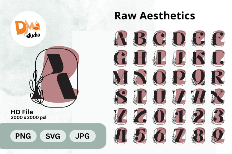 Raw Aesthetics Monogram