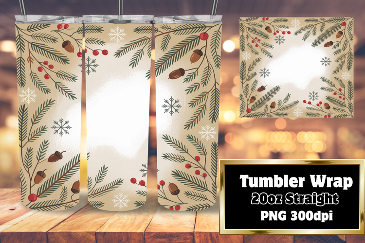 Christmas Tumbler Wrap Image 10