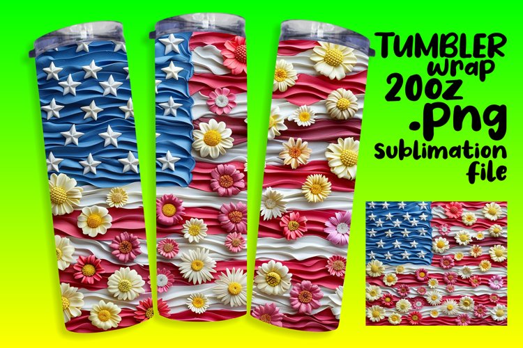 American Flag Sublimation Image 16