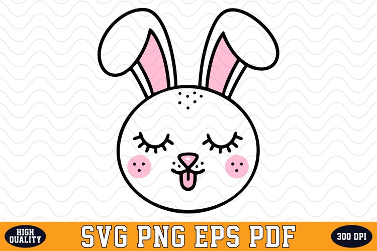 Bunny Silhouette Svg