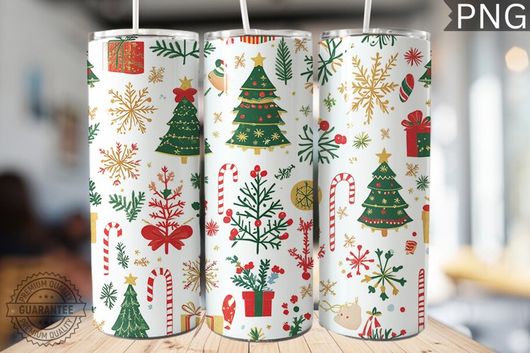 Christmas Tumbler Wrap Image 10