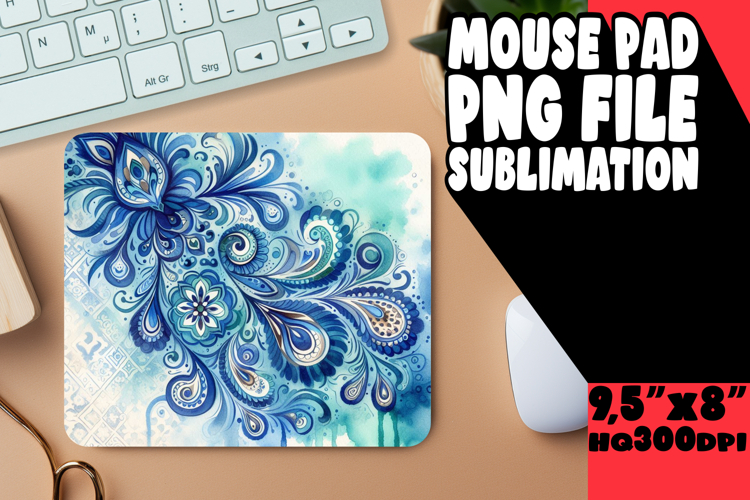 SWEET MOUSE PAD INNOVATIVE PNG, Watercolor Patter