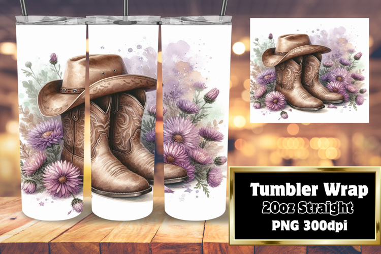 ELEGANT 20oz Tumbler Design for Any Occasion , Western