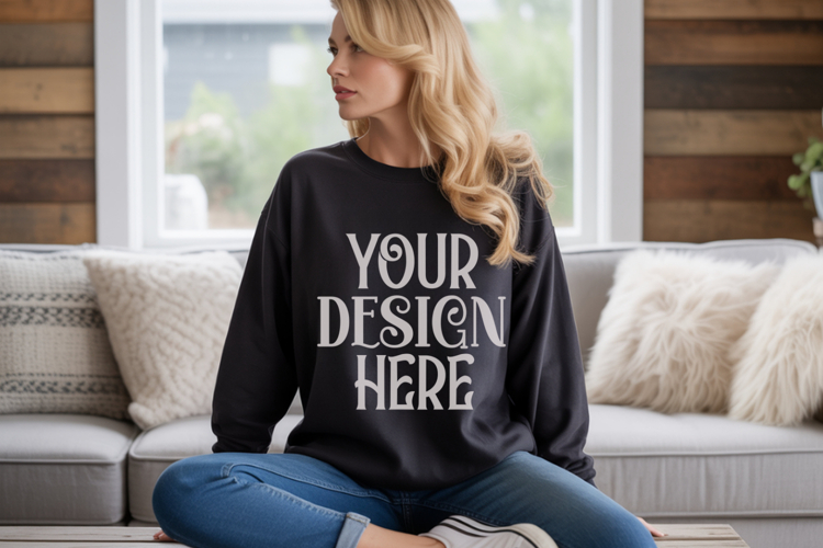 Sweatsuit Mockup Image 17