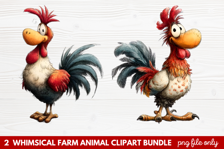 Farmhouse Animals Clipart Image 17