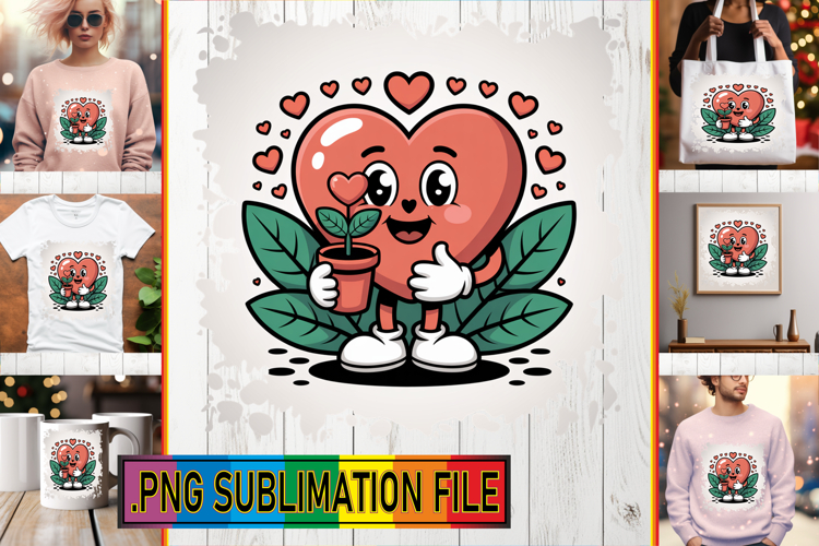 Unique TSHIRT PNG Gift Ideas, Valenines Heart