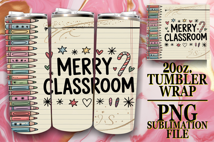 Teacher Tumbler Wrap Image 5
