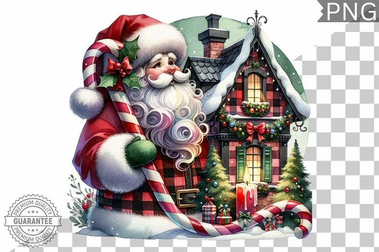 Santa Christmas Clipart Image 2