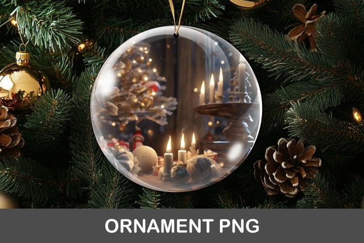 Christmas Ornaments Clipart Image 10