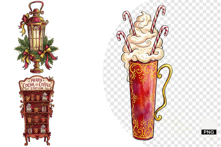 Whimsical Christmas Clipart