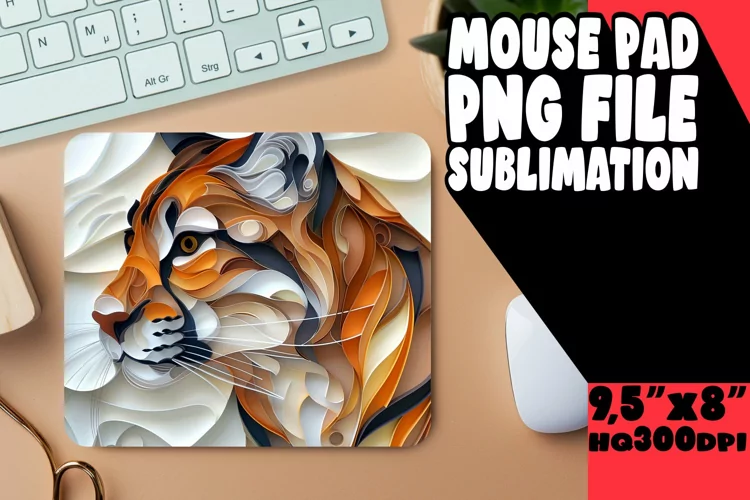 Whisker Wonderland 3D Mouse Pad - Cat Lover