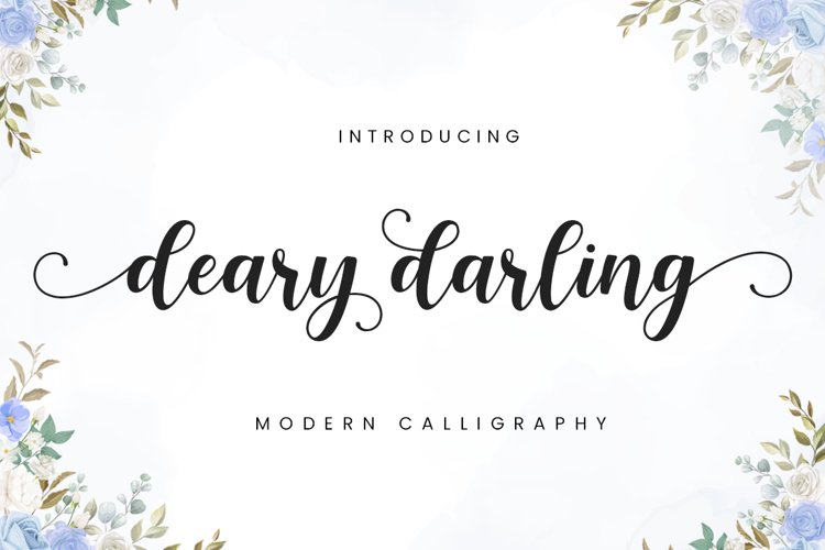 Deary Darling example image 1
