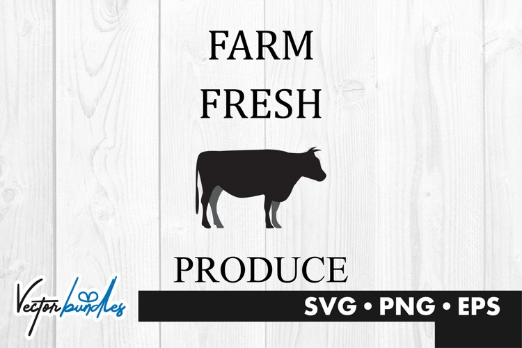 Farm fresh produce quote svg example image 1