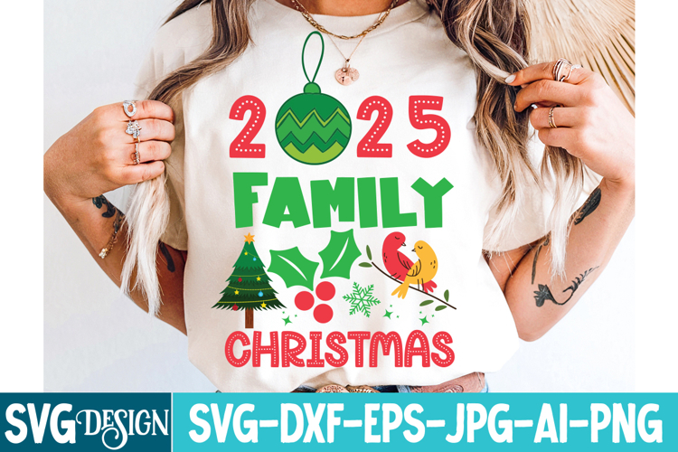2025 Family Christmas SVG Design,Family Christmas SVG Design