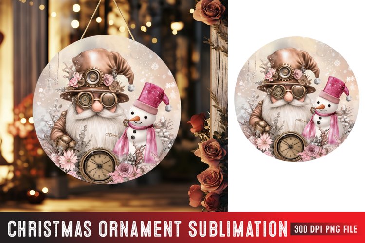 Christmas Ornament Sublimation Designs Image 3